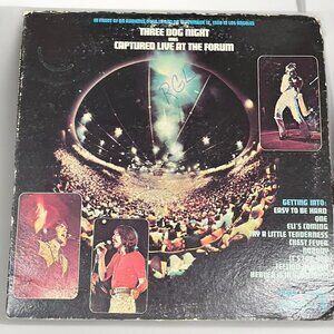 Three Dog Night–Captured Live At The Forum-1969 Stateside UK Import Vinyl LP EX